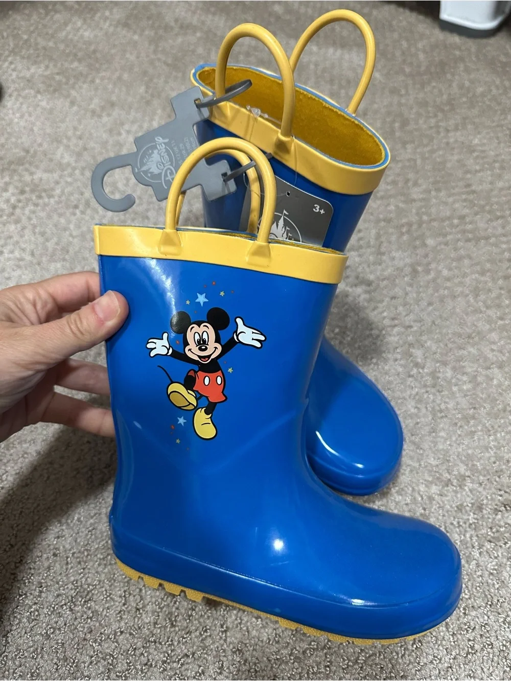 Disney Mickey Mouse Kids Rain Boots